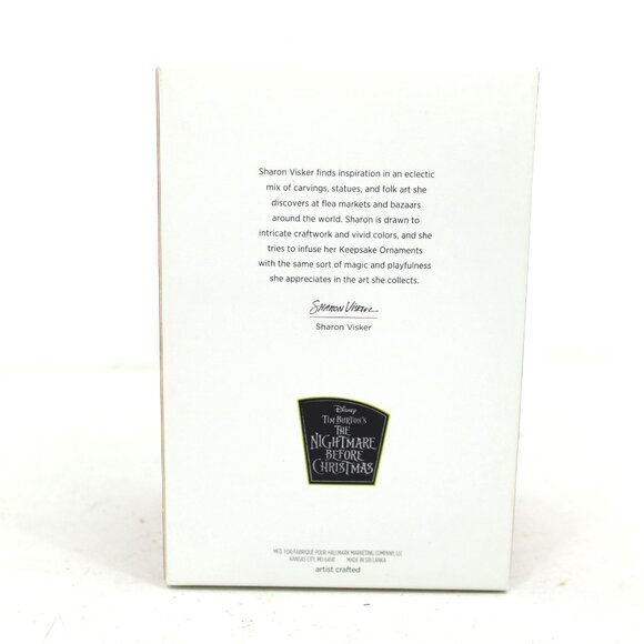 HALLMARK KEEPSAKE HERE COMES SANDY CLAWS 2019 DISNEY NIGHTMARE BEFORE CHRISTMAS - Picture 6 of 14